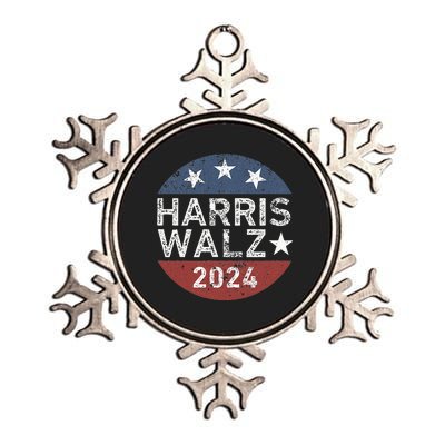 Harris Walz Waltz 2024 Metallic Star Ornament