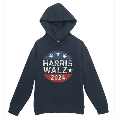 Harris Walz Waltz 2024 Urban Pullover Hoodie