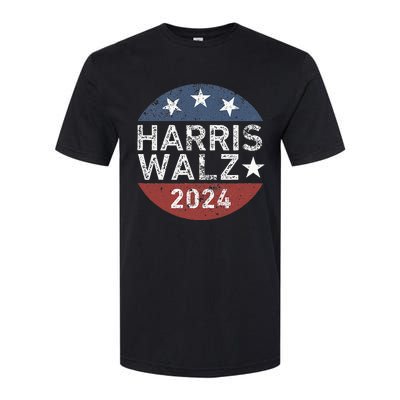 Harris Walz Waltz 2024 Softstyle CVC T-Shirt