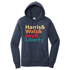 Harris Walz Waltz 2024 Harris Walz Joy Liberty Women's Pullover Hoodie