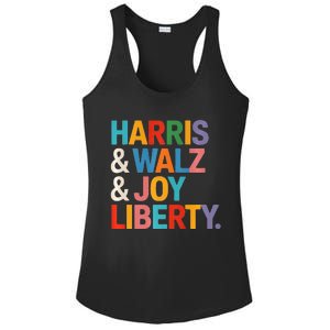 Harris Walz Waltz 2024 Harris Walz Joy Liberty Ladies PosiCharge Competitor Racerback Tank