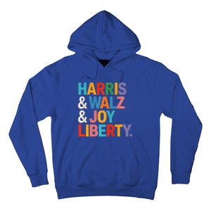 Harris Walz Waltz 2024 Harris Walz Joy Liberty Hoodie