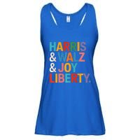 Harris Walz Waltz 2024 Harris Walz Joy Liberty Ladies Essential Flowy Tank