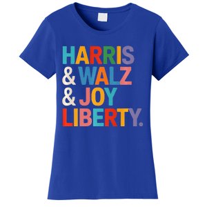 Harris Walz Waltz 2024 Harris Walz Joy Liberty Women's T-Shirt