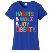 Harris Walz Waltz 2024 Harris Walz Joy Liberty Women's T-Shirt