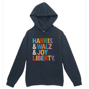 Harris Walz Waltz 2024 Harris Walz Joy Liberty Urban Pullover Hoodie