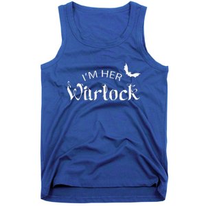 Her Warlock Witch Halloween Matching Couples Costumes Tank Top