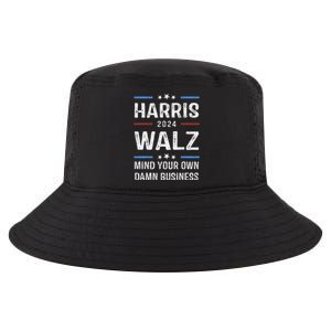 Harris Walz Waltz 2024 Mind Your Own Damn Business Cool Comfort Performance Bucket Hat