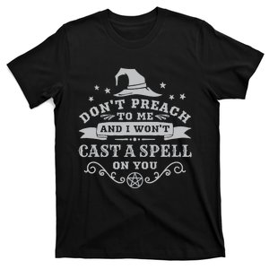 Halloween Witch Wicca Witchcraft Pagan Wiccan Wo T-Shirt