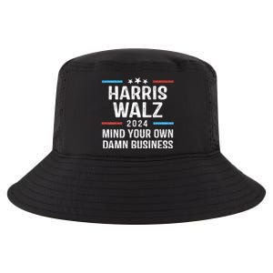 Harris Walz Waltz 2024 Mind Your Own Damn Business Cool Comfort Performance Bucket Hat