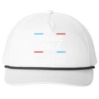 Harris Walz Waltz 2024 Mind Your Own Damn Business Snapback Five-Panel Rope Hat