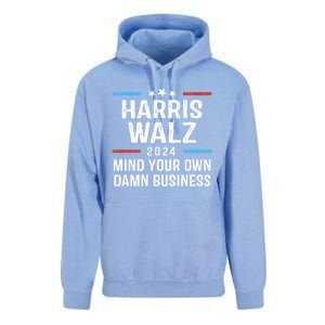 Harris Walz Waltz 2024 Mind Your Own Damn Business Unisex Surf Hoodie