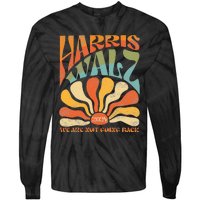 Harris Waltz We Are Not Going Back 2024 Tie-Dye Long Sleeve Shirt