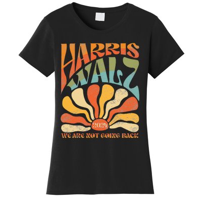 Harris Waltz We Are Not Going Back 2024 Women's T-Shirt