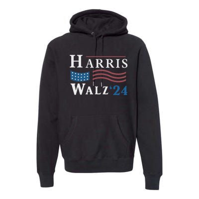 Harris Walz Waltz 2024 Vice President Vp Harris Tim Waltz Premium Hoodie