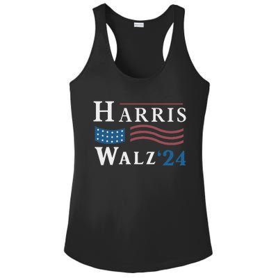 Harris Walz Waltz 2024 Vice President Vp Harris Tim Waltz Ladies PosiCharge Competitor Racerback Tank