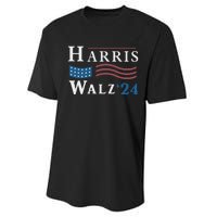 Harris Walz Waltz 2024 Vice President Vp Harris Tim Waltz Performance Sprint T-Shirt