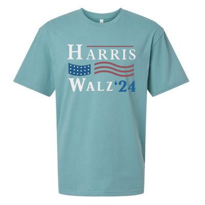 Harris Walz Waltz 2024 Vice President Vp Harris Tim Waltz Sueded Cloud Jersey T-Shirt