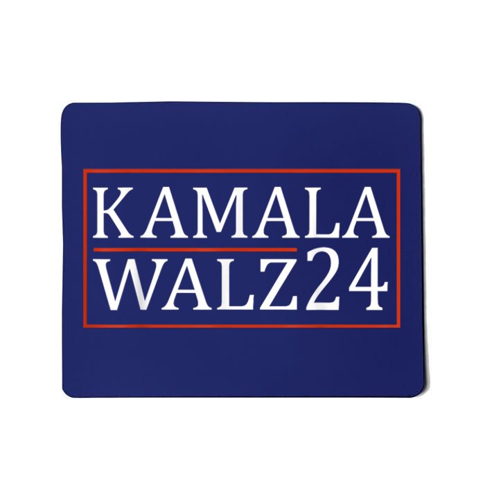 Harris Walz Waltz 2024 Vintage Style Kamala Harris Tim Walz Mousepad