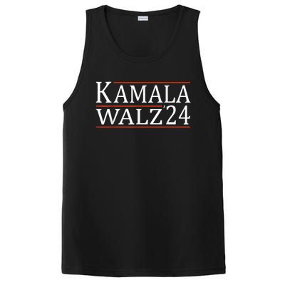 Harris Walz Waltz 2024 Vintage Style Kamala Harris Tim Walz PosiCharge Competitor Tank