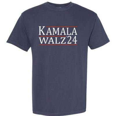 Harris Walz Waltz 2024 Vintage Style Kamala Harris Tim Walz Garment-Dyed Heavyweight T-Shirt