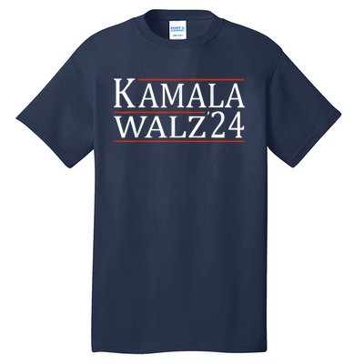 Harris Walz Waltz 2024 Vintage Style Kamala Harris Tim Walz Tall T-Shirt