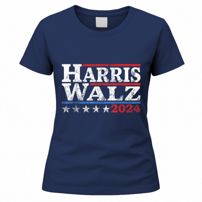 Harris Walz Waltz 2024 Vintage Style Kamala Harris Tim Walz Women's T-Shirt