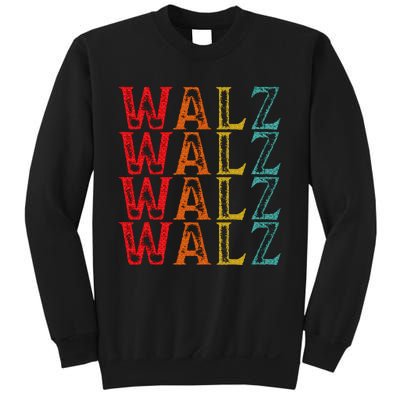 Harris Walz Waltz 2024 Tim Walz Waltz Last Name Sweatshirt