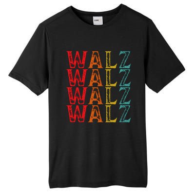 Harris Walz Waltz 2024 Tim Walz Waltz Last Name Tall Fusion ChromaSoft Performance T-Shirt