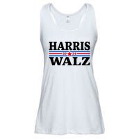 Harris Walz Waltz 2024 Vintage Style Kamala Harris Tim Walz Ladies Essential Flowy Tank