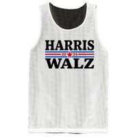 Harris Walz Waltz 2024 Vintage Style Kamala Harris Tim Walz Mesh Reversible Basketball Jersey Tank