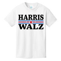 Harris Walz Waltz 2024 Vintage Style Kamala Harris Tim Walz Kids T-Shirt