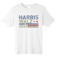 Harris Walz Waltz 2024 Vintage Style Kamala Harris Tim Walz Tall Fusion ChromaSoft Performance T-Shirt