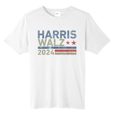 Harris Walz Waltz 2024 Vintage Style Kamala Harris Tim Walz Tall Fusion ChromaSoft Performance T-Shirt