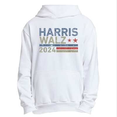 Harris Walz Waltz 2024 Vintage Style Kamala Harris Tim Walz Urban Pullover Hoodie