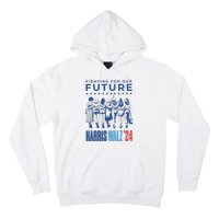 Harris Walz Waltz 2024 Harris Walz Future Button Election Gift Hoodie