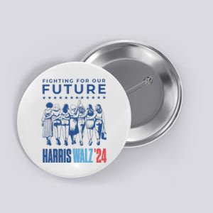 Harris Walz Waltz 2024 Harris Walz Future Button Election Gift Button