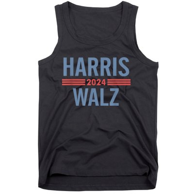 Harris Walz Waltz 2024 Vintage Style Kamala Harris Tim Walz Tank Top