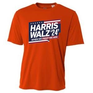 Harris Walz When We Fight We Win Together We Succeed Gift Cooling Performance Crew T-Shirt