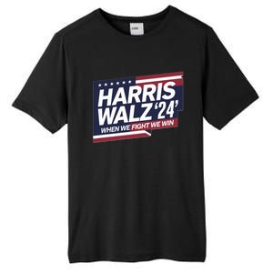 Harris Walz When We Fight We Win Together We Succeed Gift Tall Fusion ChromaSoft Performance T-Shirt