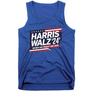 Harris Walz When We Fight We Win Together We Succeed Gift Tank Top