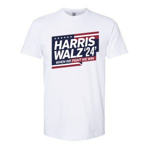 Harris Walz When We Fight We Win Together We Succeed Gift Softstyle CVC T-Shirt