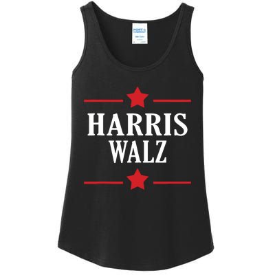 Harris Walz Waltz Democrats 2024 Kamala Harris Tim Walz Ladies Essential Tank