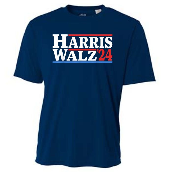 Harris Walz Waltz 2024 Vintage Style Kamala Harris Tim Walz Cooling Performance Crew T-Shirt