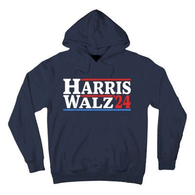 Harris Walz Waltz 2024 Vintage Style Kamala Harris Tim Walz Tall Hoodie