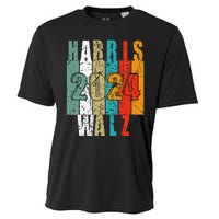 Harris Walz Waltz 2024 Vintage Retro Cooling Performance Crew T-Shirt