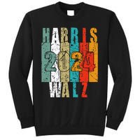 Harris Walz Waltz 2024 Vintage Retro Sweatshirt