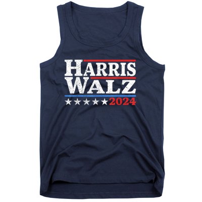 Harris Walz Waltz 2024 Vintage Style Kamala Harris Tim Walz Tank Top