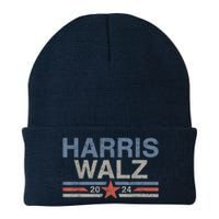 Harris Walz Waltz 2024 Vintage Style Kamala Harris Tim Walz Knit Cap Winter Beanie