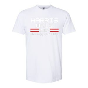 Harris Walz When We Fight We Win Softstyle CVC T-Shirt